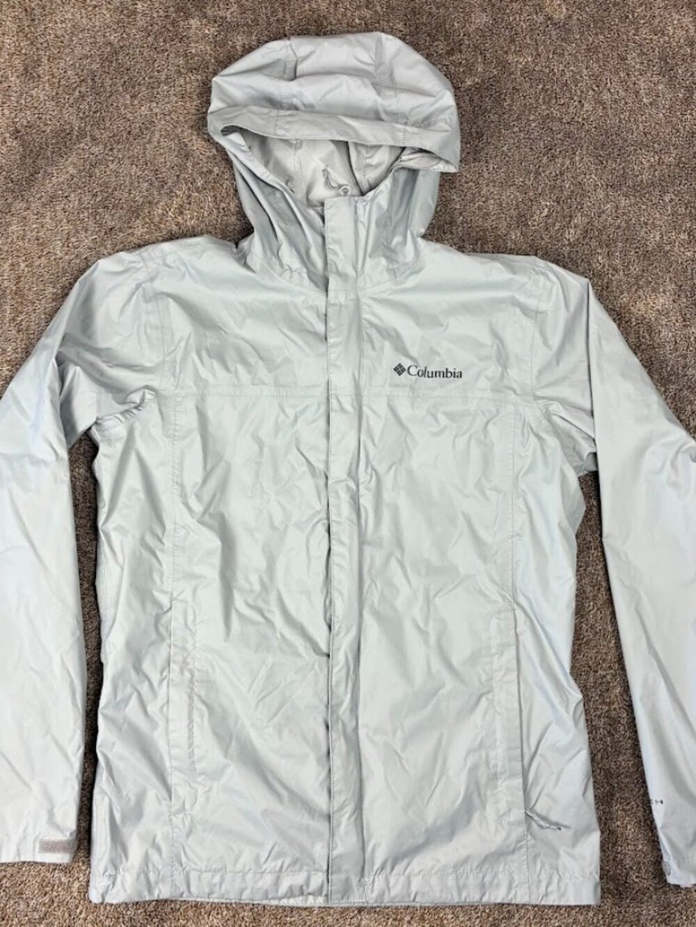 Columbia Omni-Tech Jacket Womens Size Small Gray
